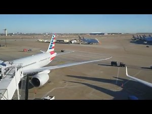 Dallas Fort Worth Airport | great view to Ramp | Skylink light rail round