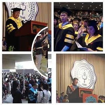 Philippine Christian University held its 81st Commencement Exercises