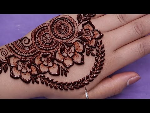 Very easy front hand mehndi design | newmehndi design simple mehandi design |mehndi design 2026
