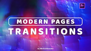 Modern Pages Transitions - Premiere Pro Presets | Motion Array