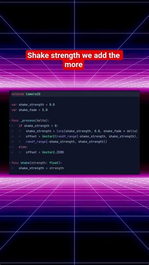 Better Screen Shake = Better Combat ⚔️ #Godot
