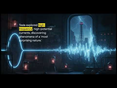 The Lost Secrets of Nikola Tesla (In His Own Words)
