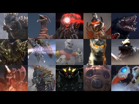 ALL KAIJU MONSTERS INTRO ANIMATION SCENES in Godzilla God of Destruction PS5 ゴジラ破壊神 哥斯拉破坏神 所有怪兽介绍