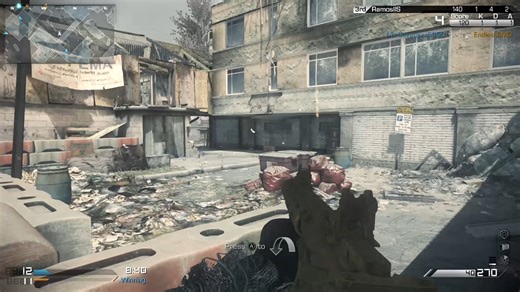 一起来看12年前惊艳了2800万玩家的神图 顶级画质顶级光影 那个年代就已经地图场景大破坏了这是13年的游戏 call of duty ghost 地震