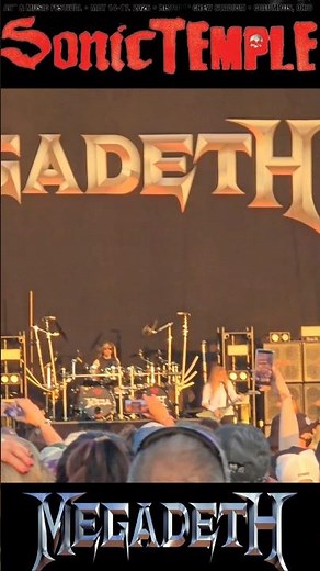 Tipping Point Live Pt. 2 - Megadeth - Sonic Temple 2026