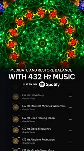 Get ready for a peaceful night 💚 Calming sounds to ease your mind and help you drift off ✨ | Miracle Tones