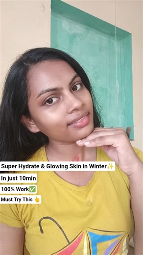 Super Hydrate & Glowing Skin ✨ in Winter || 100% Work || Must Try This | #skincare #shorts #ytshorts