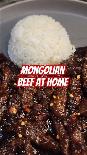 Mongolian Beef- 30 Minute Dinner Idea