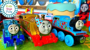 31K views · 471 reactions | Are you ready to celebrate Thomas' 75th birthday with Kids Toys Play? In this huge compilation video, we've got a special Thomas & Friends™ unboxing, World's Strongest Engine, and Trackmaster Push Along races in one massive fun video! Come join the fun #withus, in this funny video for kids! | Kids Toys Play | Facebook