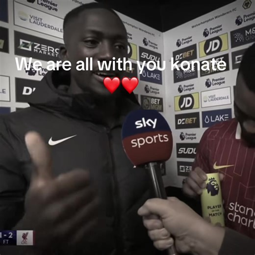 #liverpool #football Konate Rest in peace 💔🙏🏻 We are all with you konate