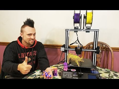 Geeetech A20M 3D Printer Unboxing & Review. Best dual extrusion 3D Printer?