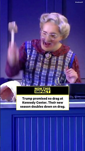 Trump Says No Drag — Kennedy Center Says Encore