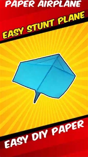 how to make a stunt paper airplane #tiktoktrend