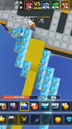 “Never give up 😎 1 HP clutch”