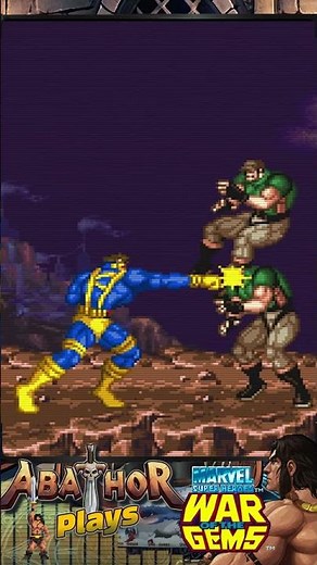 Marvel Super Heroes War of Gems Capcom - Snes