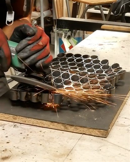 1.6M views · 3.4K reactions | DIY Personal Fit Steel Pipe Stool | DIY & Crafts | Facebook