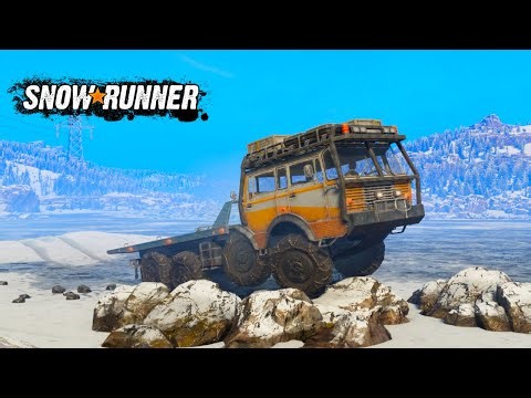 100% Completion Grind - Engine Troubles to Floating House SnowRunner