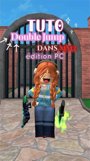 Tuto Double Jump 🎀 #mm2tuto #mm2 #SirinePlays #prt #roblox