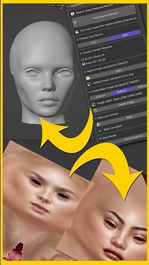 This is a Game Changer for UV Texturing: Converting SL Skins to EvoX