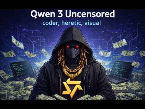 Qwen3 Uncensored(abliterated models) - coder, heretic, visual