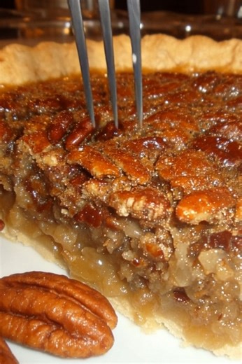 🥧 Classic Pecan Pie Prep Time: 15 min Cook Time: 50–60 min Total Time: ~1 hr 15 min Servings: 8 Ingredients: 1 (9-inch) unbaked pie crust (store-bought or homemade) 1 cup light corn syrup 1 cup packed brown sugar 3 large eggs Recipe in First Coʍmеոτ 💬👇 | My Heavenly Recipes