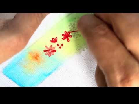 How to Make an Embroidered Bookmark | Easy Handmade Tutoriala #embroidery #handmade #creative #india
