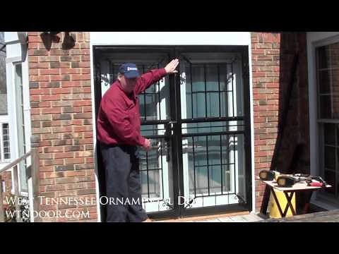 How to Install Double Security Storm Doors