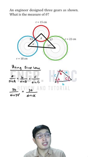 Discover the Power of Sine Law: Solving Oblique Triangle with Two Sides and an Angle! #EngrHLDCCivilEngineeringTutorials #CELEreview #enHANSed | Engr. HLDC Civil Engineering Review and Tutorial
