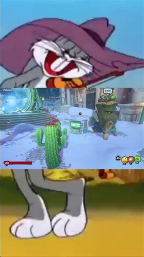 NUEVO MEME LA MAQUINITA MLP REFERENCIA A BUGS BUNNY Y LOS BARBUDOS EN PVZ Battle for Neighborville