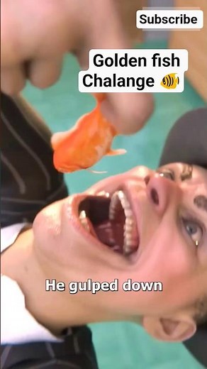 How Goldfish Swallowing Worked 😳