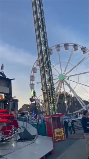 Goose Fair Lights at Sunset 🎡 | Nottingham’s Iconic Funfair Magic
