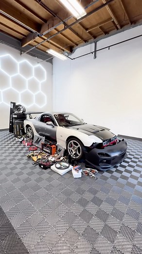 96K views · 653 reactions | Surprising our employee @quinnmclark with his dream drift build FD RX-7 episode drops on the throtl YouTube channel Christmas morning at 9am pst! #throtl #fd #rx7 #drift #mazda #rotary | throtl | Facebook