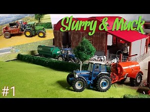 The Big 1/32 Model Farm Diorama Day 1 - Slurry & Muck, New Owner For Abandoned Farm?