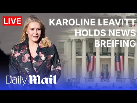 LIVE | Whitehouse Press Briefing