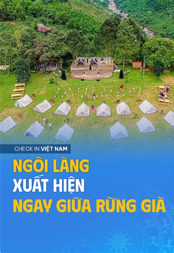Ngôi làng bất ngờ xuất hiện giữa rừng già… Bạn đã từng đến nơi yên bình như thế này chưa? Comment chia sẻ và follow nha! #toomsara #hoavang #checkinvietnam