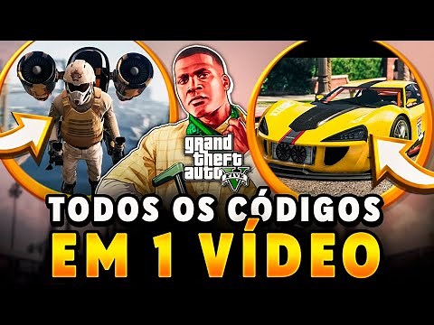 ALL 33 GTA 5 CODES (Secret Codes, Cars, Weapons, Money)
