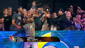 A date in the #WBC2017 Championship game awaits the winner. Watch all of the action tonight at 9pm ET. mlb.am/tix/37d | World Baseball Classic