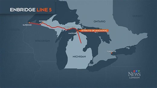 Michigan to appeal court decision over Sarnia pipeline