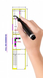 171K views · 1K reactions | House' plan:10'×37' | Home Designer | Facebook