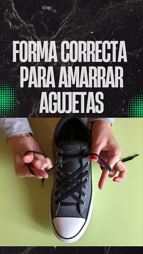 Forma correcta de amarrar agujetas #datoscuriosos #datodeldia #datoscuriosos #DatoAsombroso #cosasquenosabias #viralvideoシ #tiktok #agujetas #SabiasQue | Salud y Ciencia