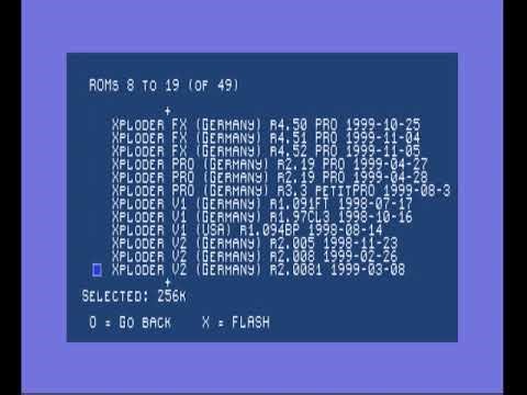 Using Duckstation and Unirom to create a blank ROM file and flash a Cheat Cart onto it