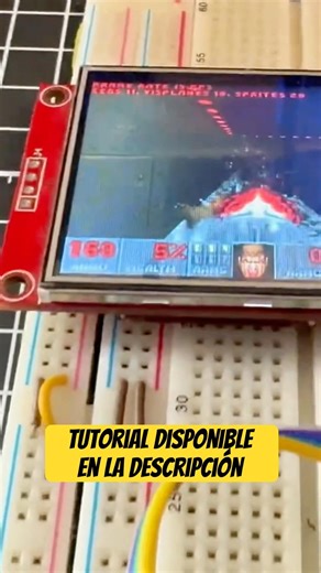 Tutorial ¡Instala DOOM en un ESP32! #esp32 #arduino #robotics