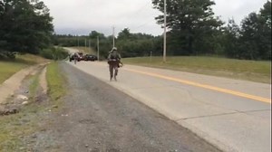 The remaining EFMB Candidates began their final day of testing in the dark, with a 12 mile road march! Candidates who complete this final task will receive their Expert Field Medical Badge today. Those graduating will get the opportunity to hear from medic and Medal of Honor recipient Gary Beikirch. | U.S. Army Fort Drum & 10th Mountain Division