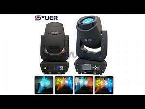 YUER™️ 200W Beam Spot 2IN1 LED Moving Head Lights