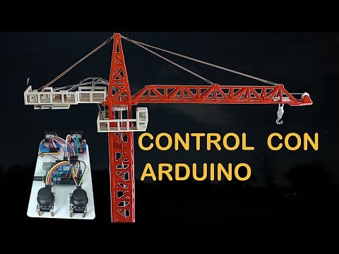 Tower Crane with Arduino (+Code)