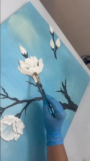 3D painting with mesh and texture paste