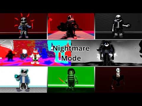 Nightmare Mode Sans Multiverse Mode Madness