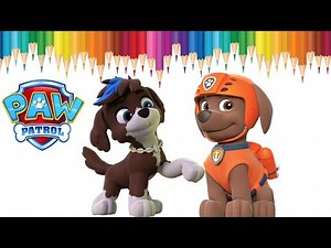 How to Draw Moby from PAW Patrol/How to Draw Zuma from PAW Patrol the mighty Movie/easy step by step