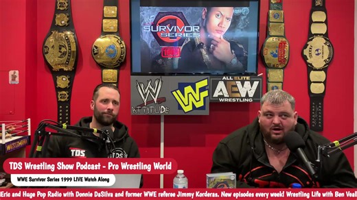 WWE Survivor Series 1999 LIVE Watch Along Tonight on the TDS Wrestling Show Podcast & Pro Wrestling World we shall be jumping into our TDS Time Machine and we're going back to November 1999 😆 This is our third attempt to do this but as we are currently following the 1999 timeline, we have now landed on Survivor Series LIVE from Detroit MI. Yes that's right, the night Stone Cold was run down.......but by who? 🤔 I think you all know the outcome but we'll get to that another time. What you all ne