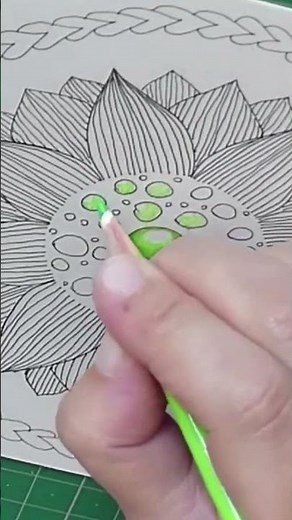 How to Color a Mandala | Mandala Coloring Tutorial